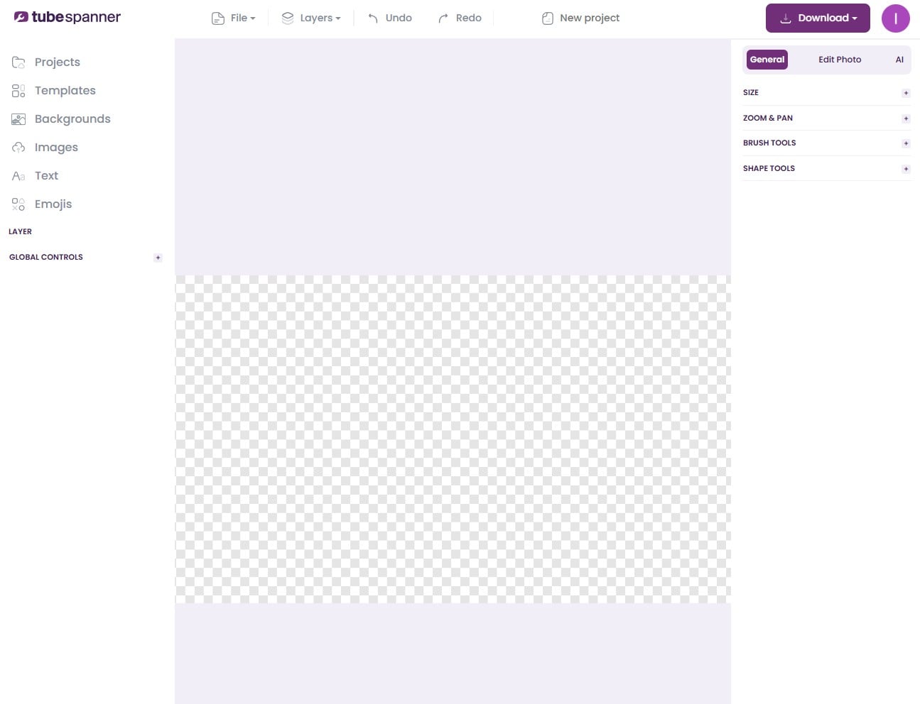 TubeSpanner Thumbnail Editor