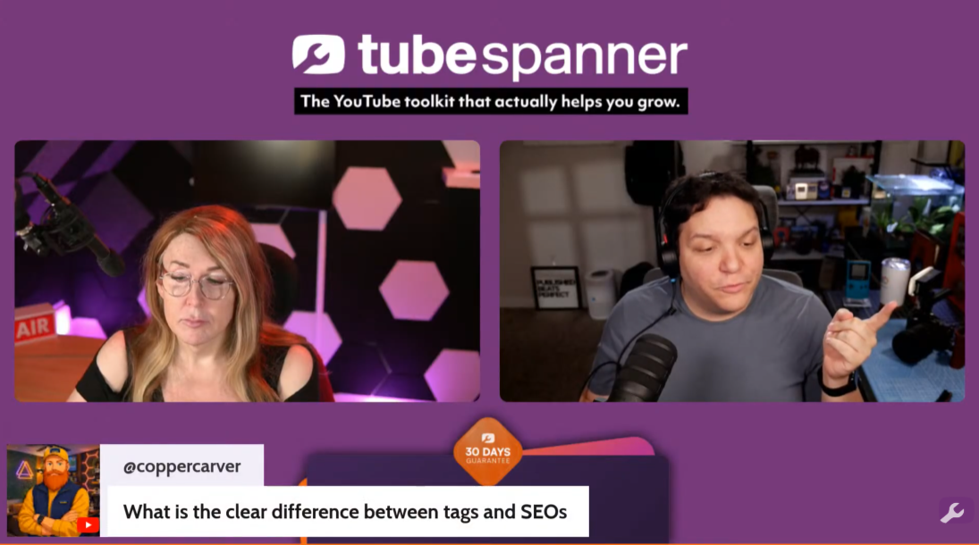 TubeSpanner SEO question