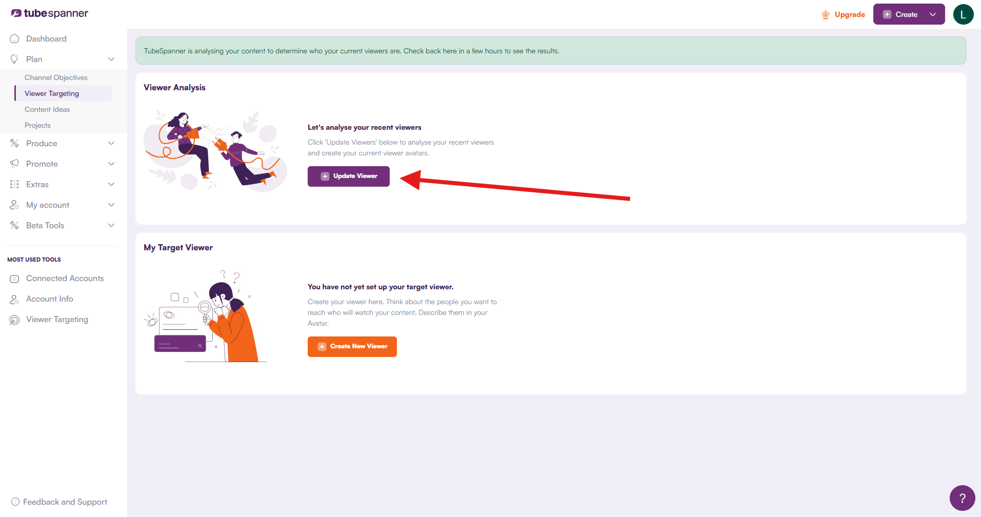 TubeSpanner Update Viewer