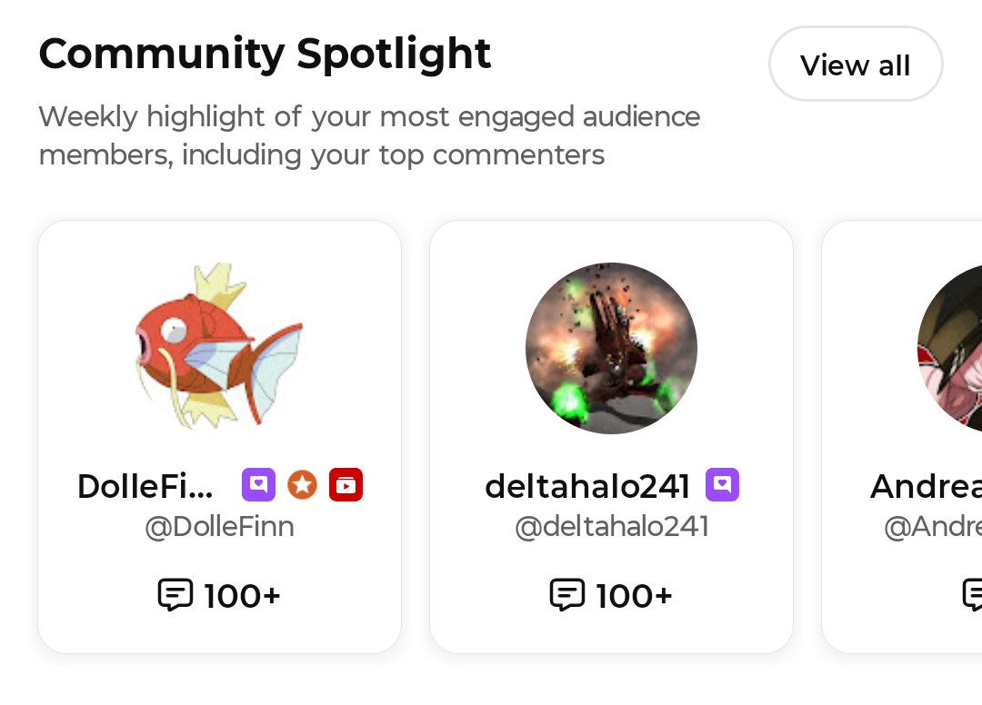 YouTube Community Spotlight