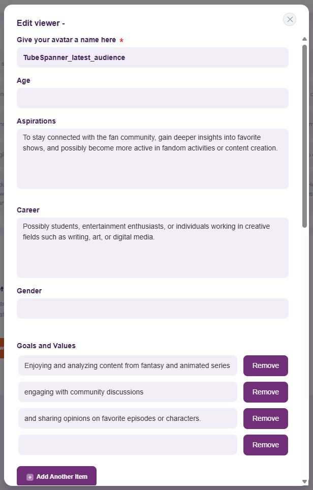 TubeSpanner Edit Viewer