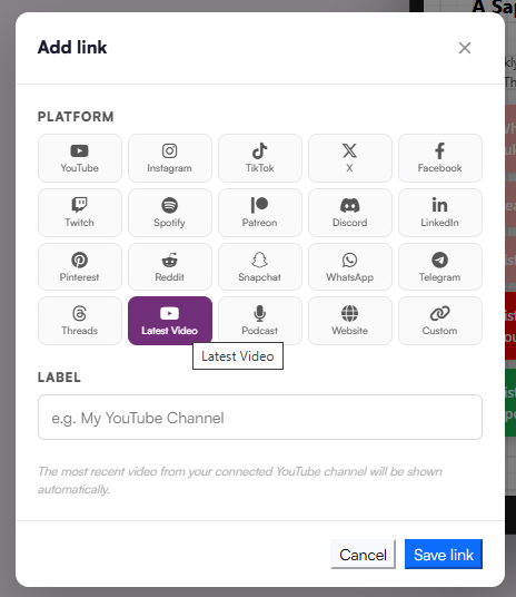 TubeSpanner Bio Page Latest Video