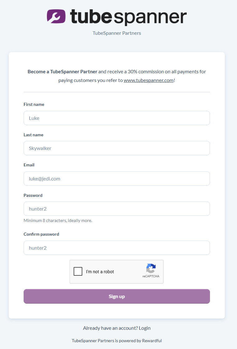 TubeSpanner Partners