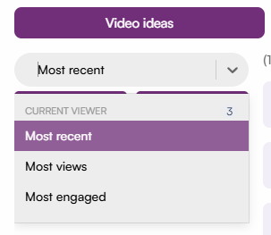 TubeSpanner Video ideas current viewer