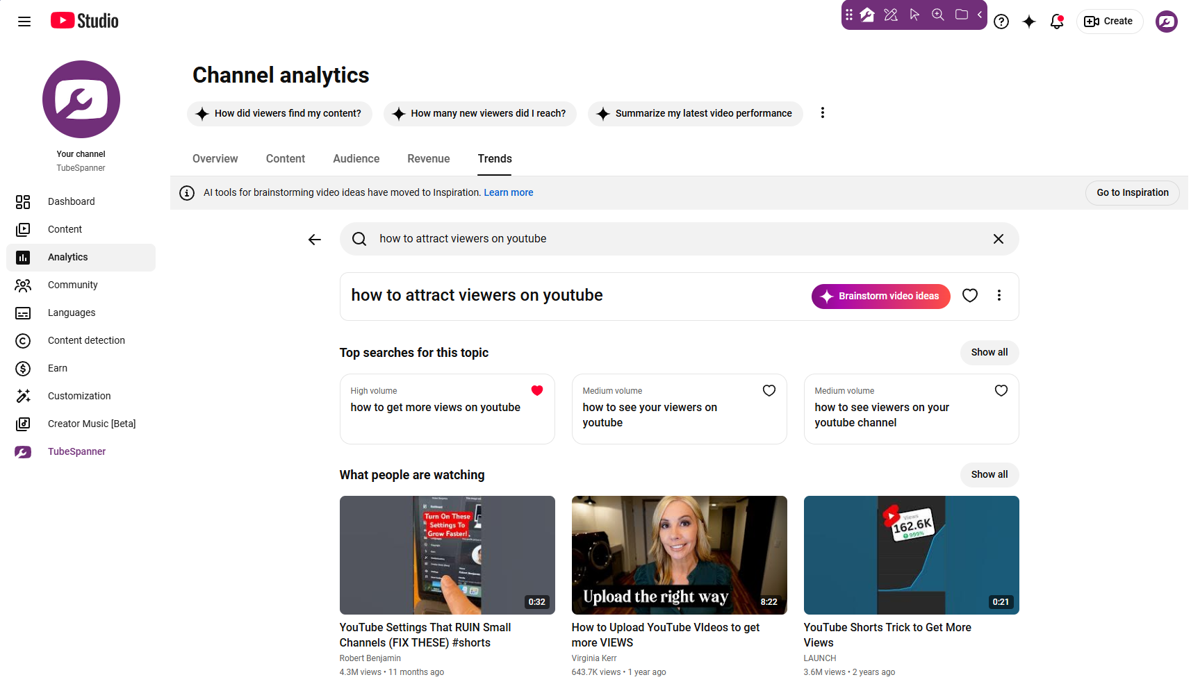 YouTube Trends