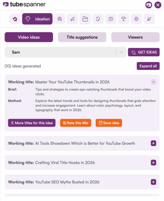 Illustration showing YouTube search results on one side and browse feed thumbnails on the other