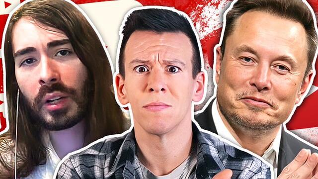 A YouTube thumbnail of a Philip DeFranco video