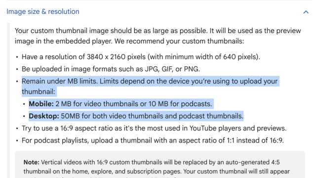 YouTube Description
