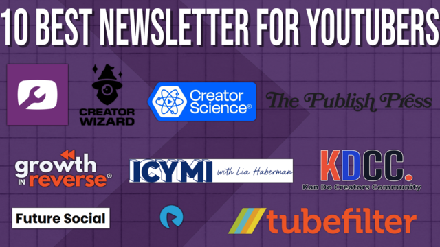 10 new best newsletter for youtubers